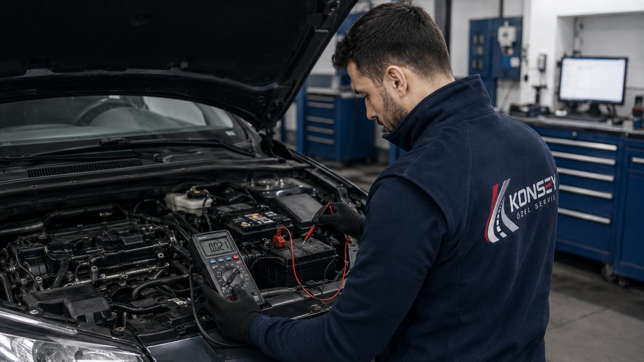 EGR ve emisyon sistemi sorunları için teşhis çalışması