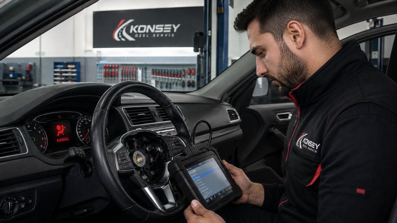 Servis geçmişi olmayan araçta ilk teşhis kontrolü