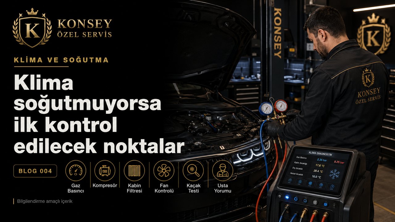 Yaz öncesi klima ve soğutma kontrolü