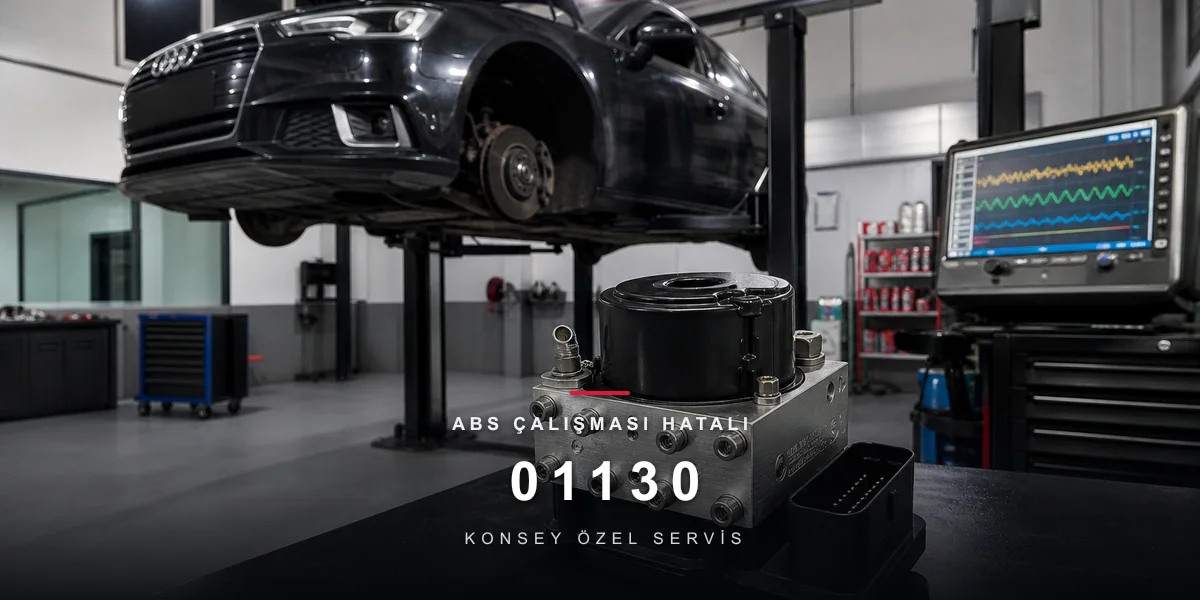 01130 Hata Kodu: ABS Çalışması Hatalı — VAG'ın Pompa/Modül Dosyası