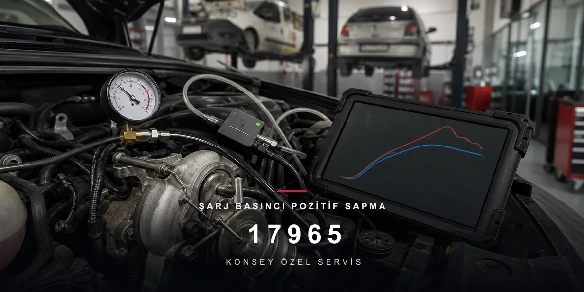 17965 Hata Kodu: Şarj Basıncı Pozitif Sapma — VAG'ın 'Fazla Basıyor' Kodu