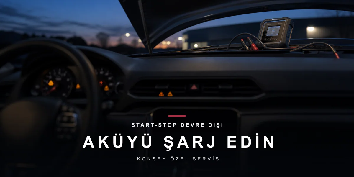 Konsey Özel Servis - blog aku sarj edin mesaji