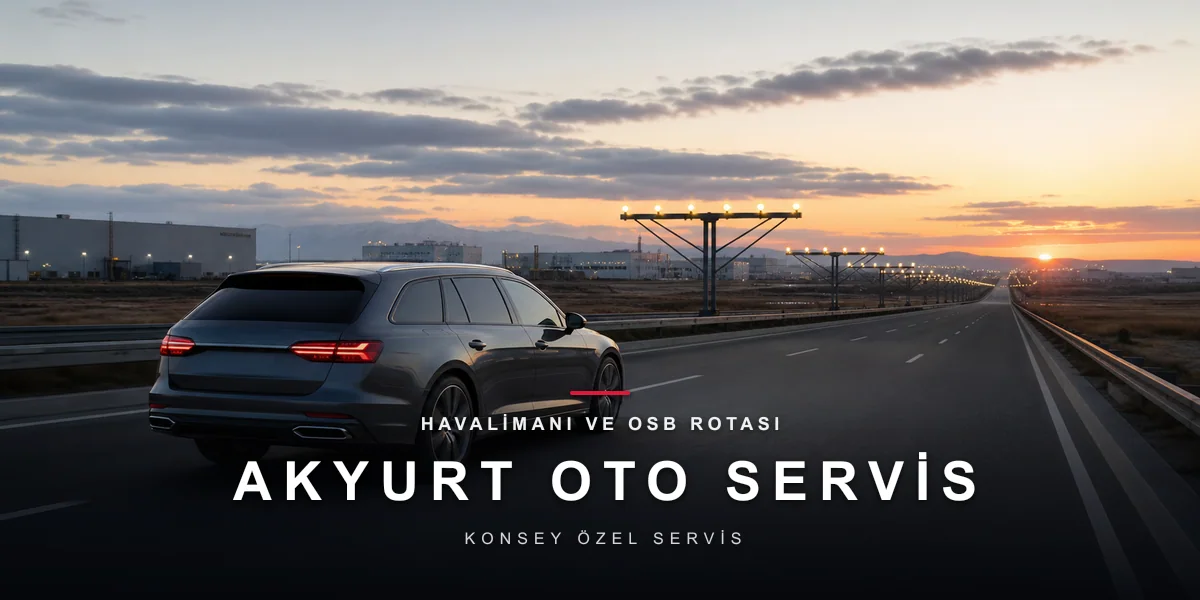 Akyurt'ta Oto Servis: Havalimanı Aksı ve OSB Çalışanları İçin Rehber
