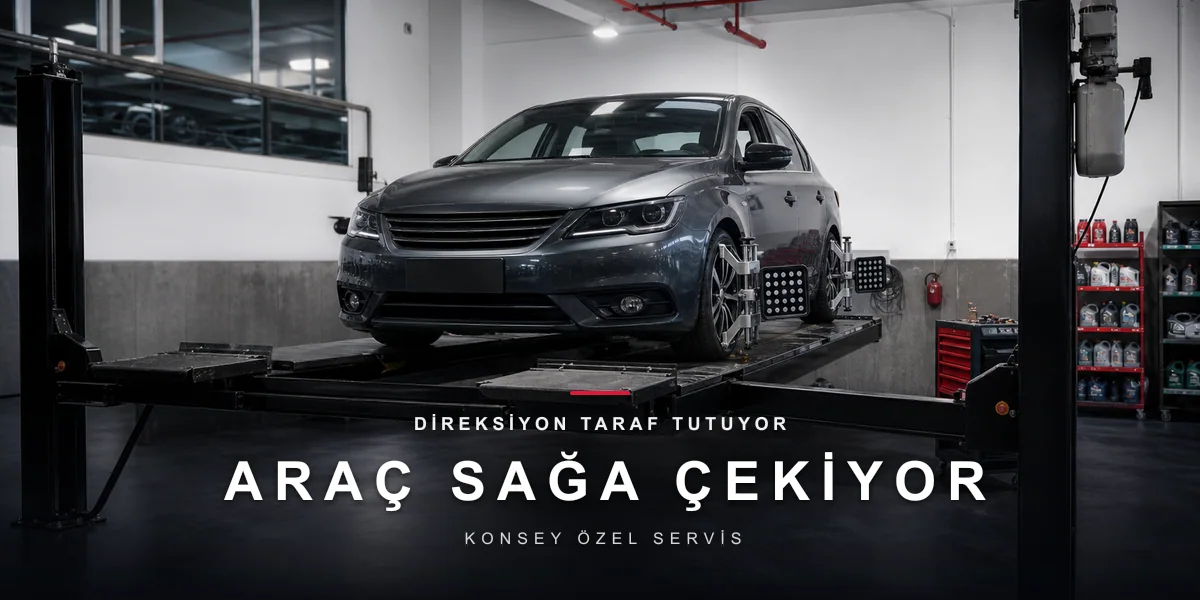 Araç Sağa (veya Sola) Çekiyor: Direksiyon Neden Taraf Tutar?