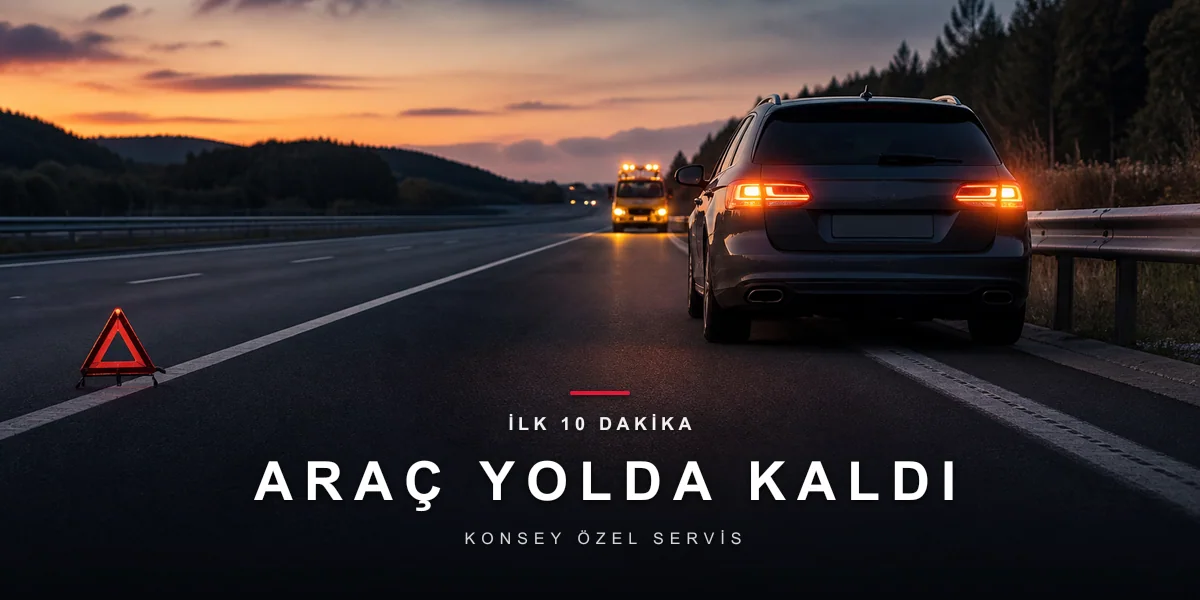 Araç Yolda Kaldı: İlk 10 Dakikada Yapılacaklar (Adım Adım)