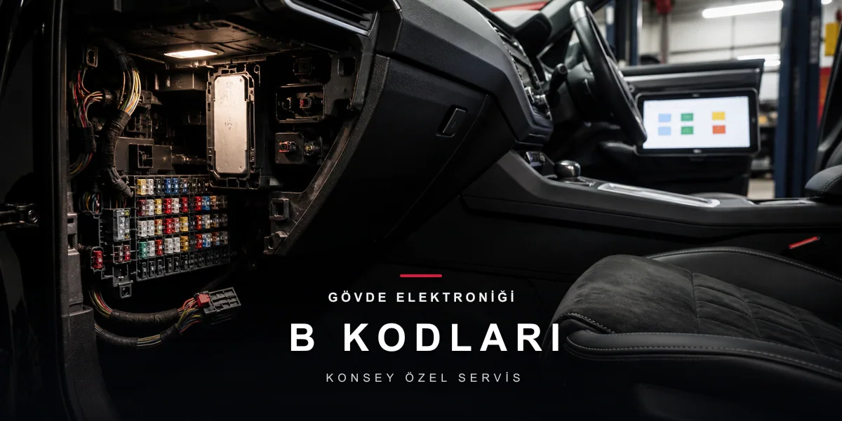 B Kodları Rehberi: Gövde/Airbag Kod Ailesi Ne Anlatır?