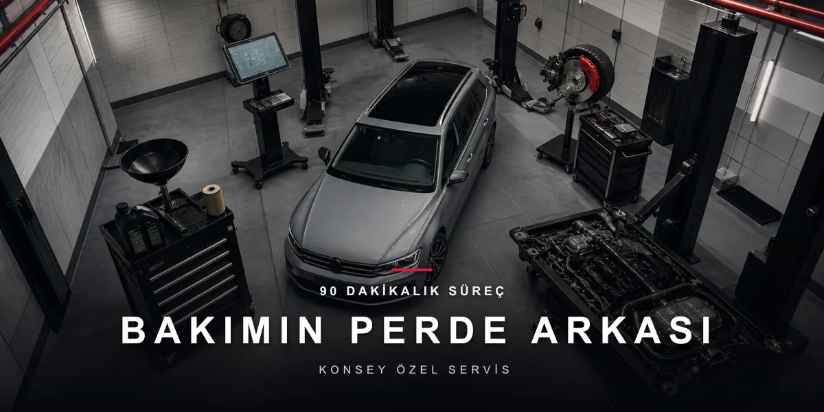 Bir Bakımın Perde Arkası: 90 Dakikada Aracınıza Neler Olur?
