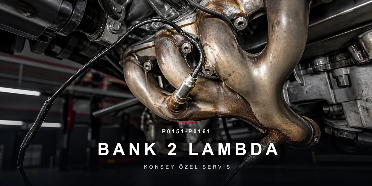 Bank 2 Lambda Kodları: V Motorların İkinci Sırası (P0151-P0161)