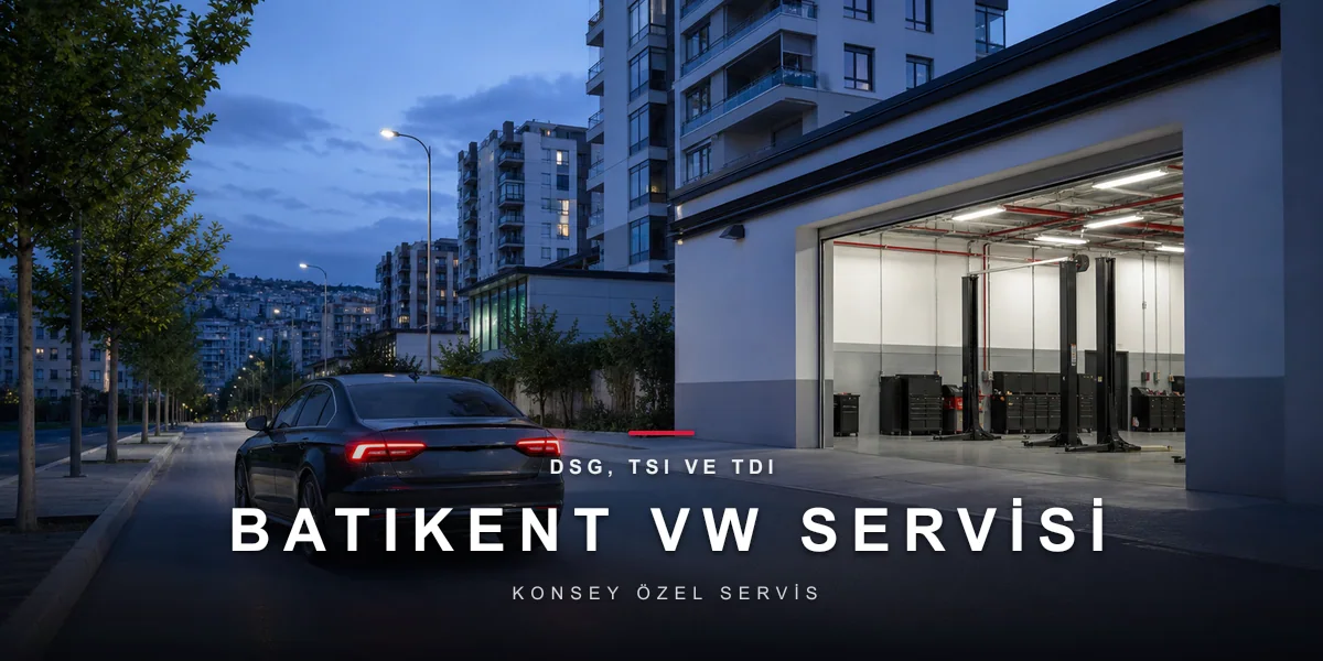 Batıkent Volkswagen servisi için İvedik bakım planı