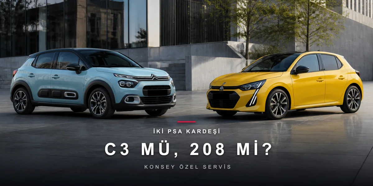 C3 mü 208 mi? İki PSA Kardeşi Arasında Seçim