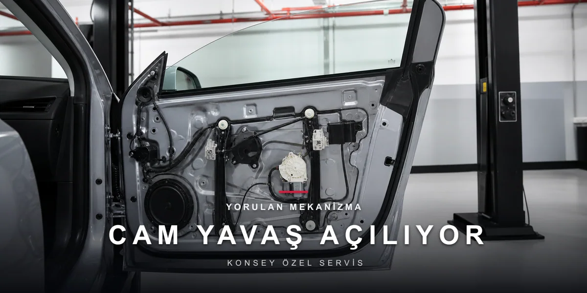 Camlar Yavaş Açılıyor: Yorulan Cam Mekanizmasının Bakımı