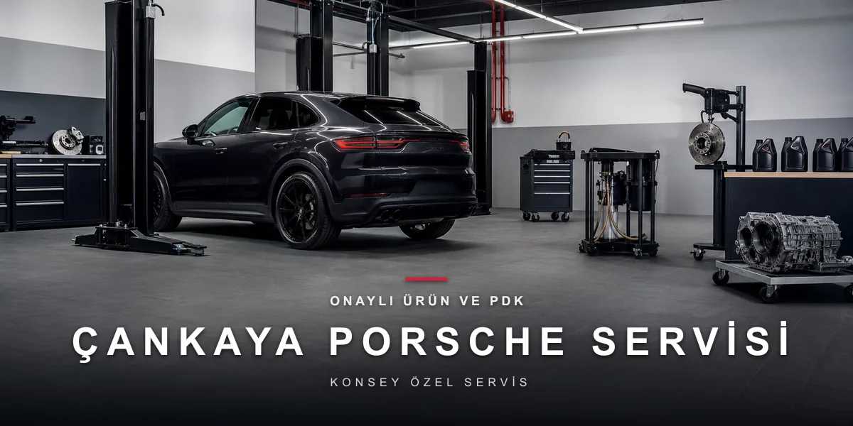 Çankaya Porsche Servisi: Onaylı Ürün ve PDK Uzmanlığı