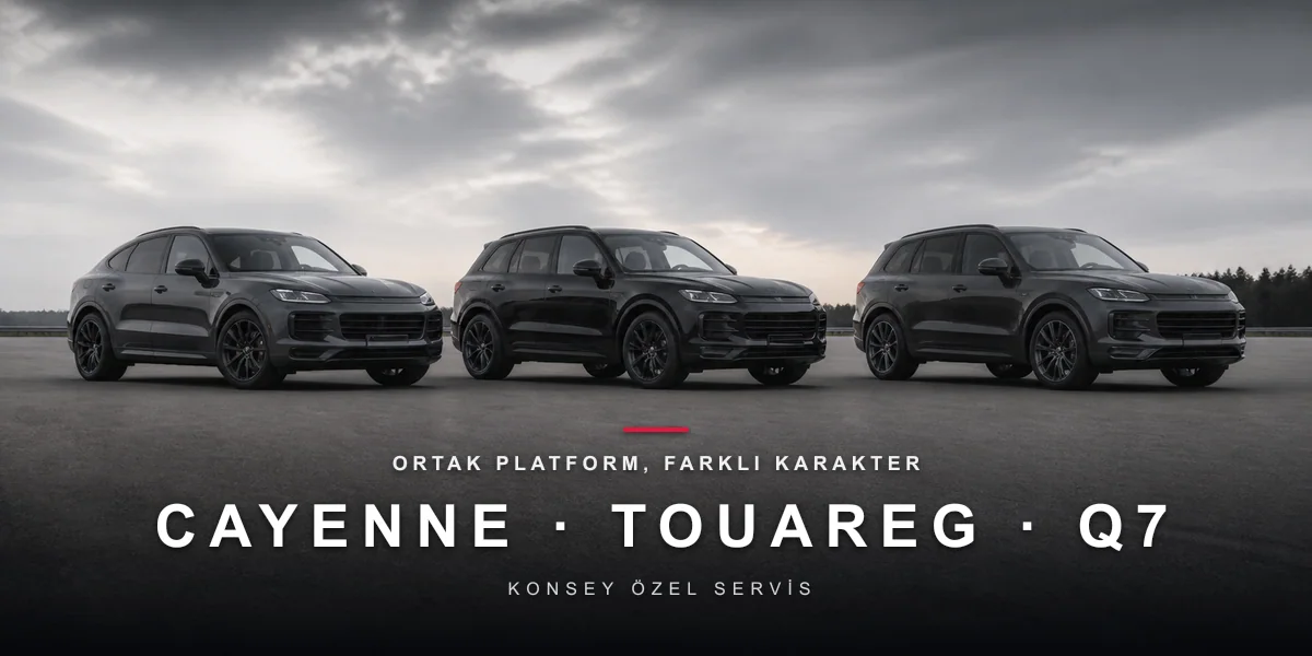 Cayenne, Touareg, Q7: Aynı Şasi, Farklı Fatura Ligi