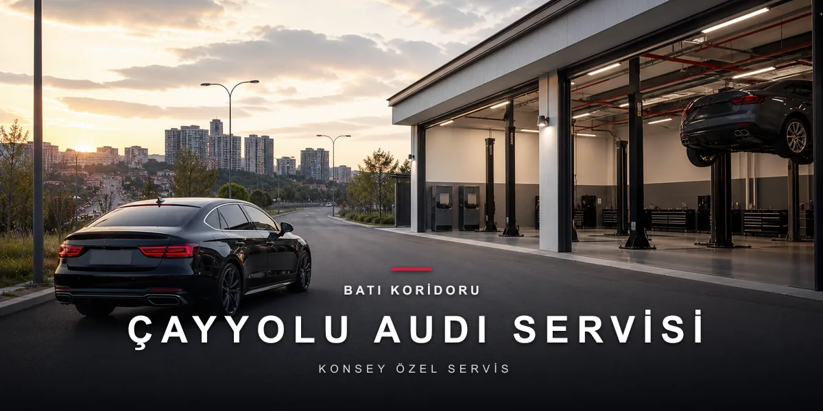 Çayyolu Audi Servisi: Batı Koridoru Audi Sahiplerine