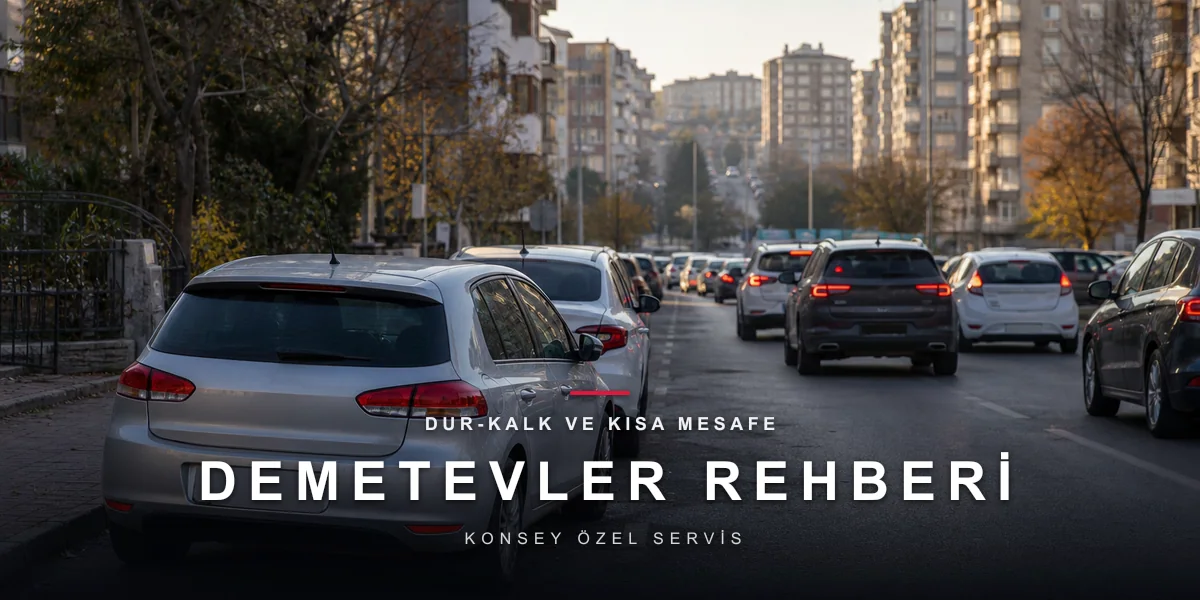 Demetevler'de Oto Servis: Yoğun Mahallede Pratik Erişim