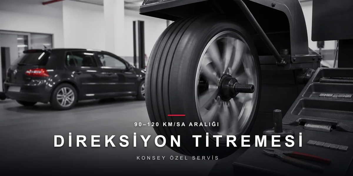 Belirli Hızda Direksiyon Titremesi: 100-120'nin Balans Dersi