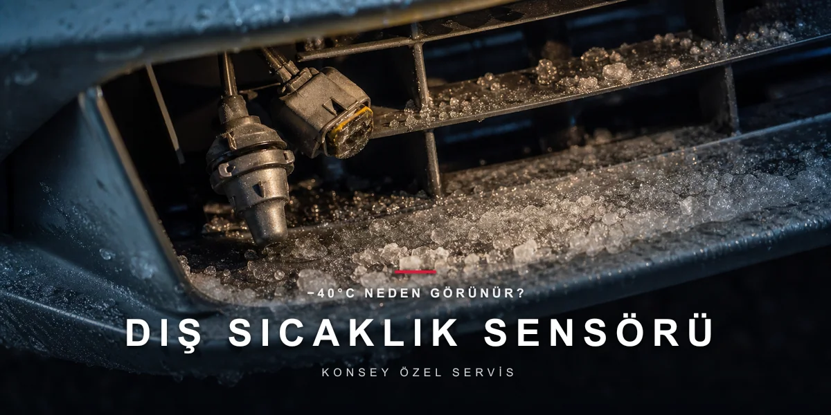 Dış Sıcaklık Göstergesi Saçmalıyor: -40 Yazan Termometre