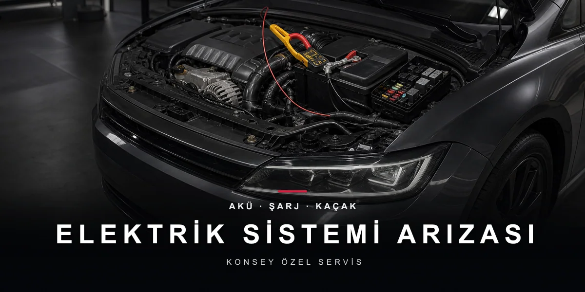 Konsey Özel Servis - blog elektrik sistemi arizasi mesaji