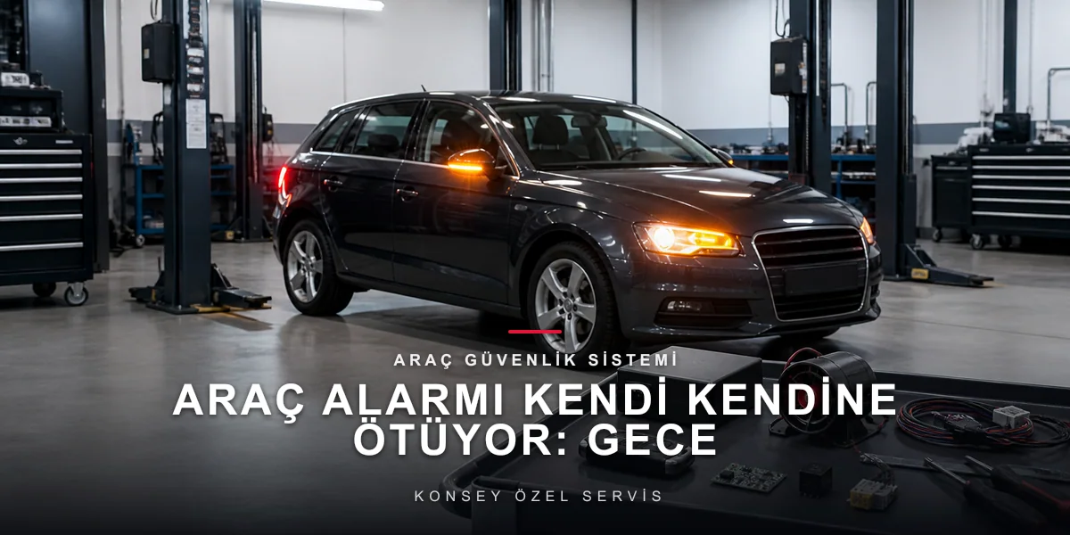 Araç Alarmı Kendi Kendine Ötüyor: Gece Yarısı Sirenin Nedenleri