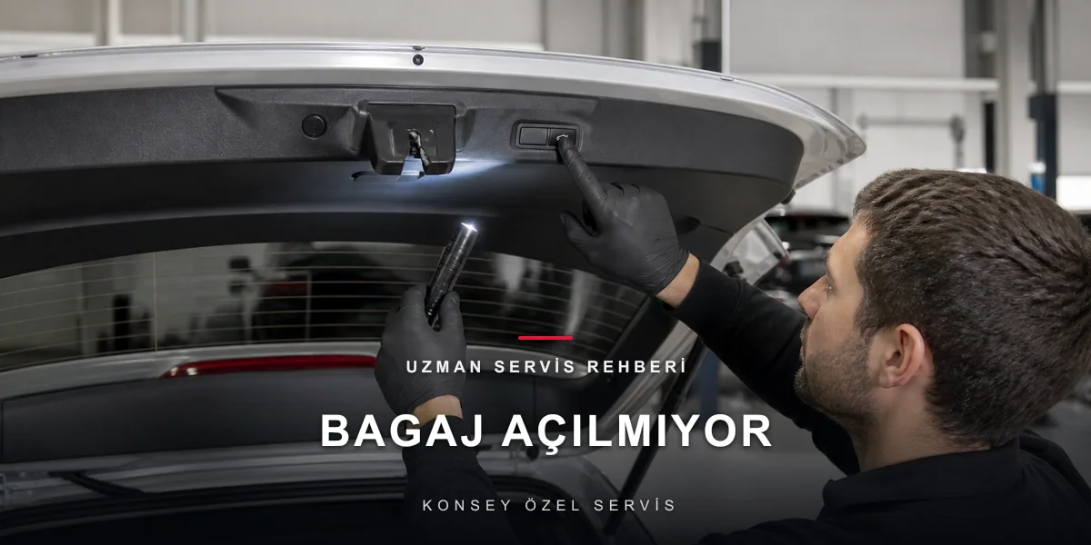 Bagaj Açılmıyor: Kilit, Buton ve Acil Erişim Rehberi