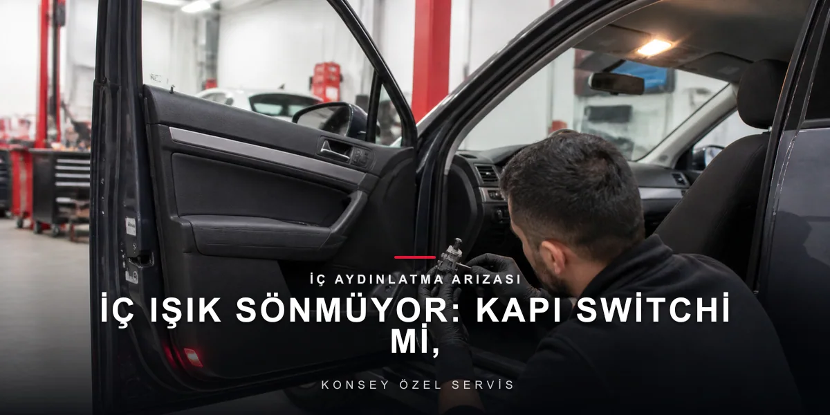 İç Işık Sönmüyor: Kapı Switchi mi, Kilit mi?