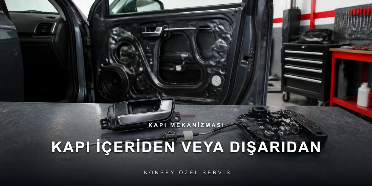 Kapı İçeriden veya Dışarıdan Açılmıyor: Kol ve Mekanizma
