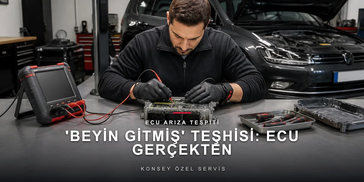 'Beyin Gitmiş' Teşhisi: ECU Gerçekten Ne Zaman Arızalanır?