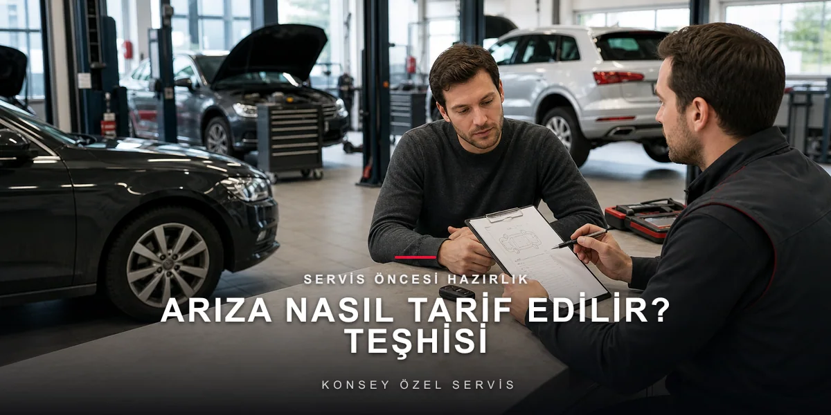 Arıza Nasıl Tarif Edilir? Teşhisi Hızlandıran Hazırlık