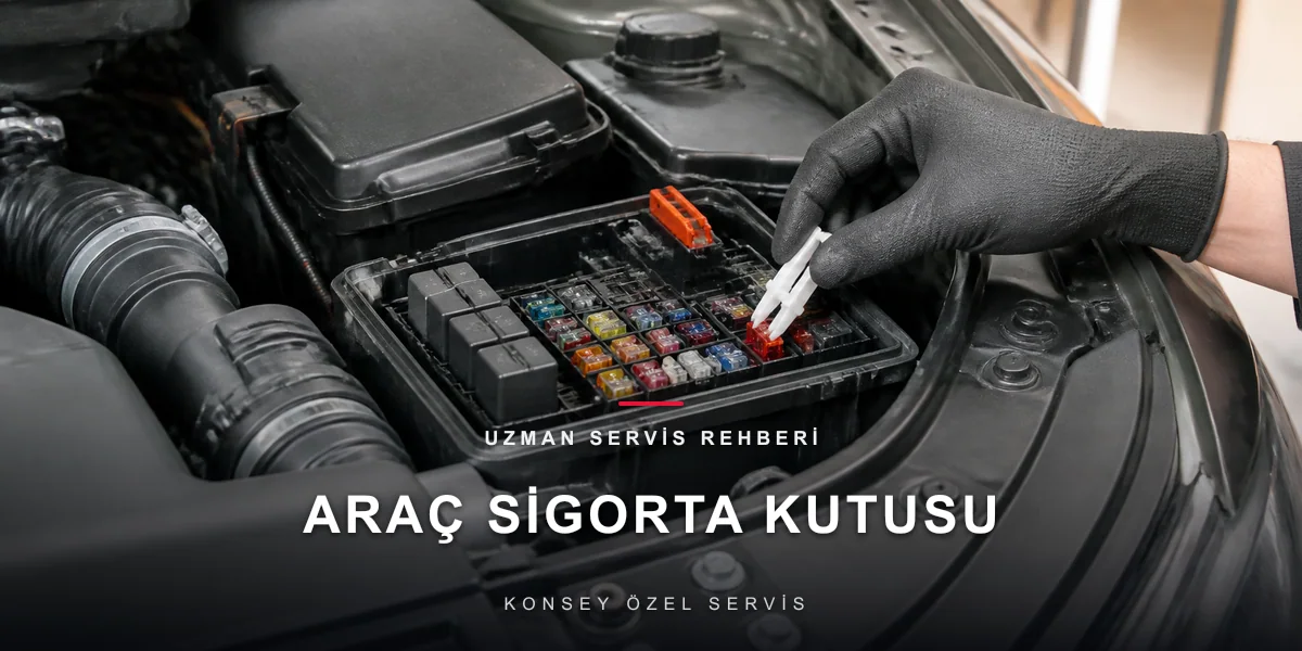 Araç Sigorta Kutusu Rehberi: Atan Sigortayı Bulmak ve Değiştirmek