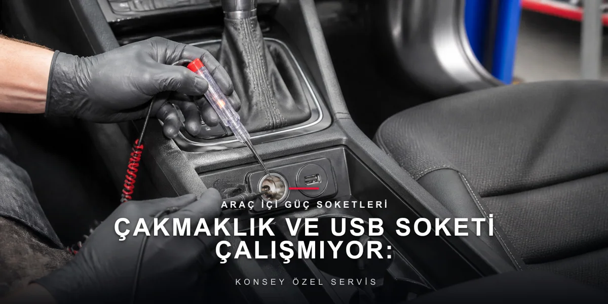 Çakmaklık ve USB Soketi Çalışmıyor: Nedenleri ve Çözümü