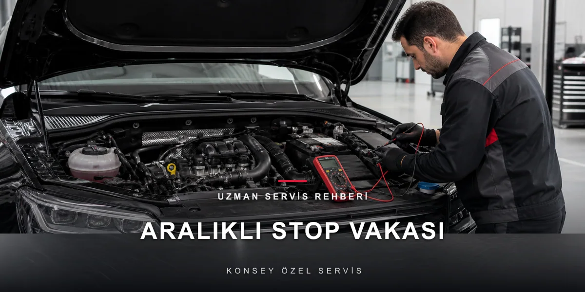 Servis Vakası: Aralıklı Stop — Üç Serviste Çözülemeyen Arıza