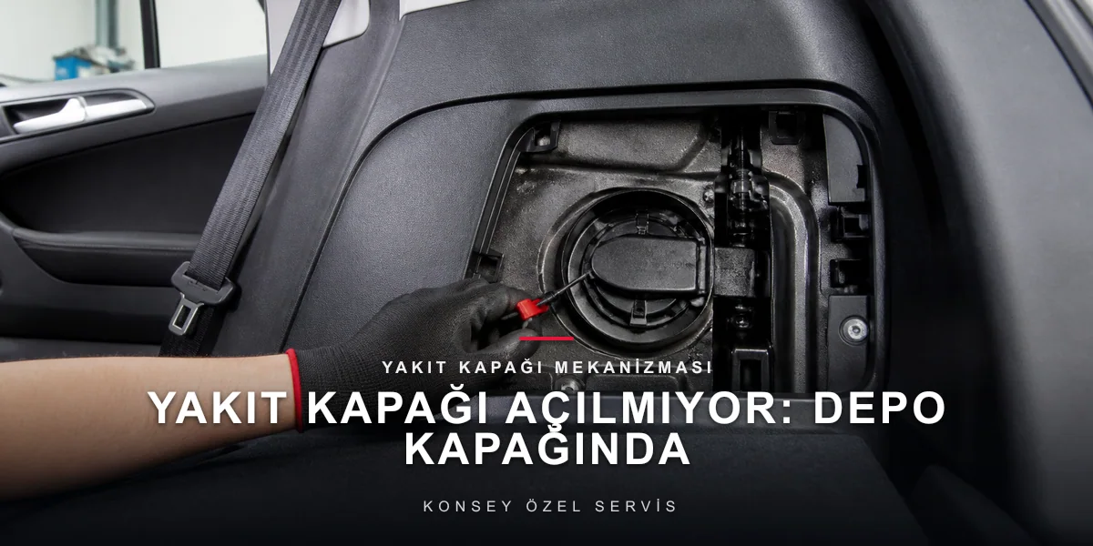 Yakıt Kapağı Açılmıyor: Depo Kapağında Acil Çözüm