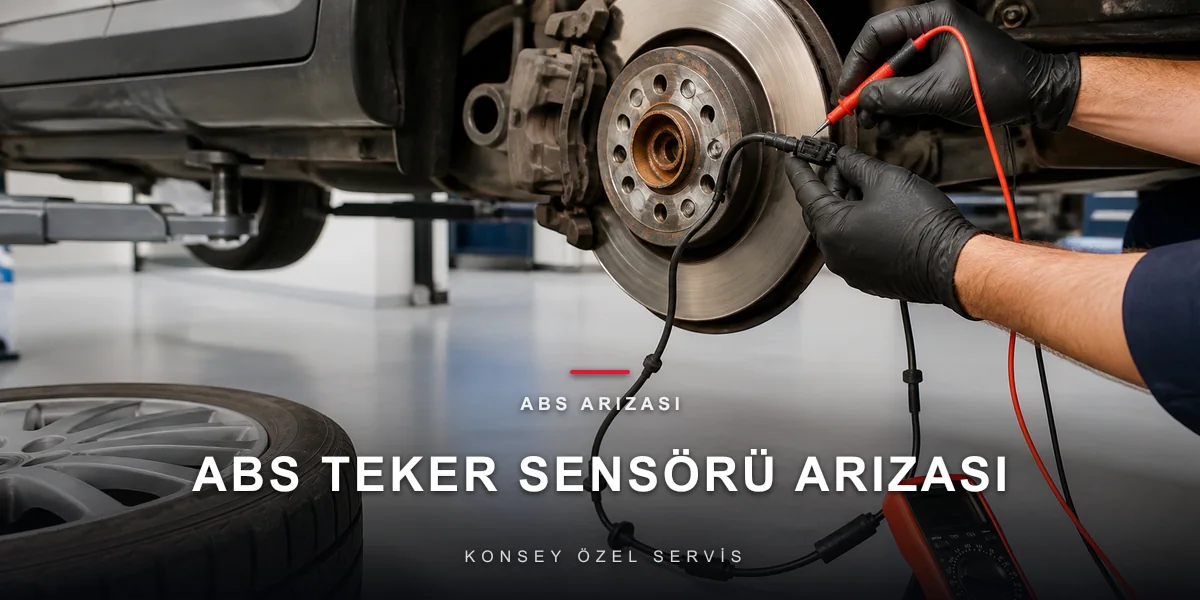 ABS Tekerlek Sensörü Arızası: Hangi Teker, Nasıl Bulunur?