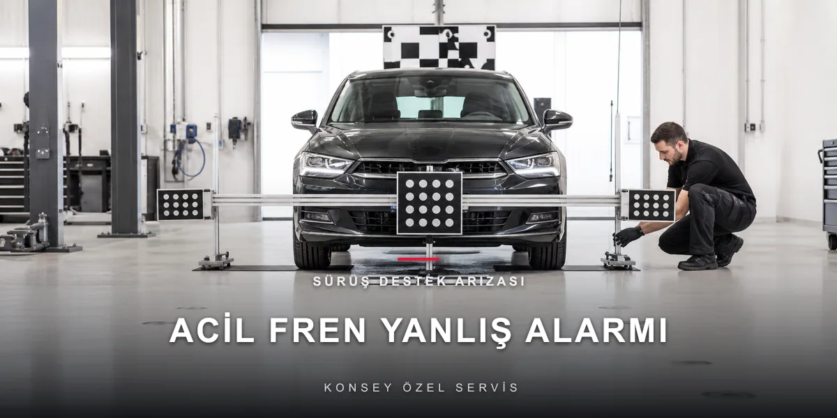 Otomatik Acil Fren Yok Yere Çalışıyor: Yanlış Alarm Nedenleri