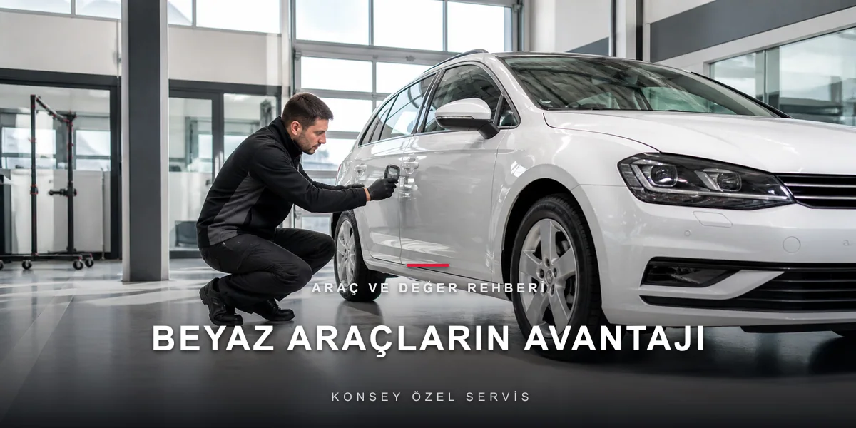 Türkiye Neden Beyaz Araç Seviyor? Değer, Isı ve Bakım Açısı