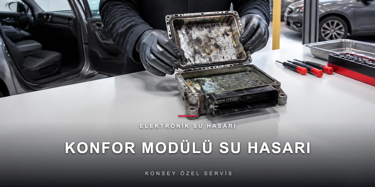 Ayak Altındaki Beyin: Konfor Modülü Su Hasarı (VAG Klasiği)