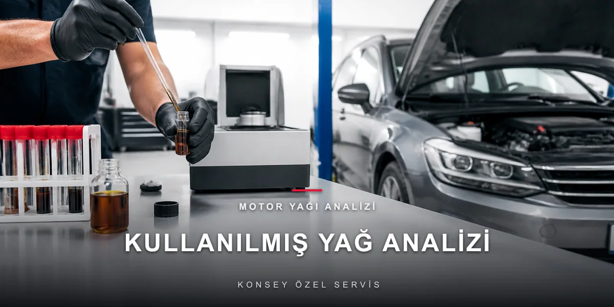 Kullanılmış Yağ Analizi: Motorun Kan Tahlili