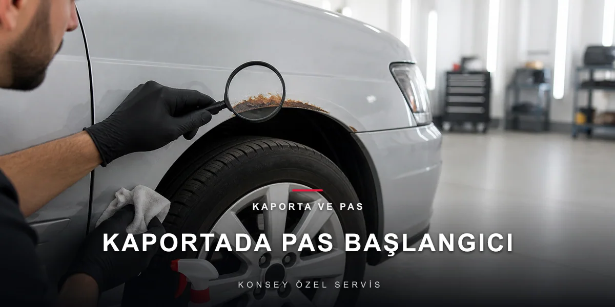 Kaportada Pas Başlangıcı: Erken Müdahale Rehberi