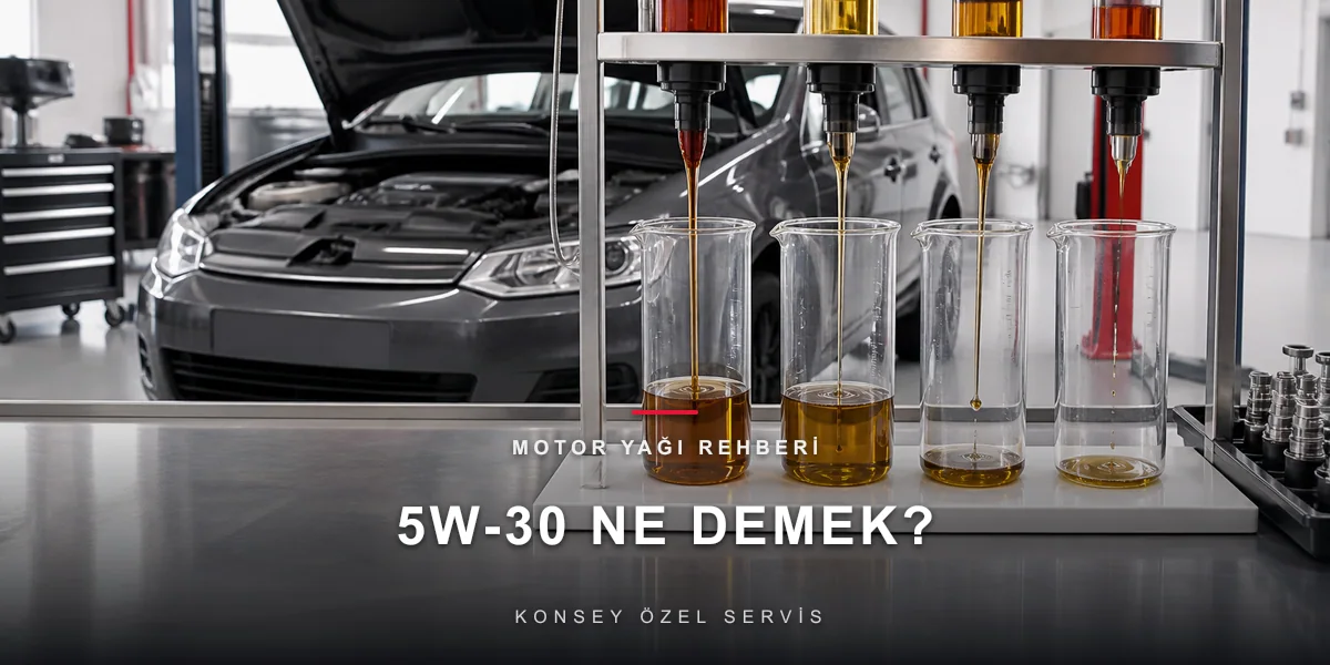 5W-30 Ne Demek? Motor Yağı Viskozite Rehberi