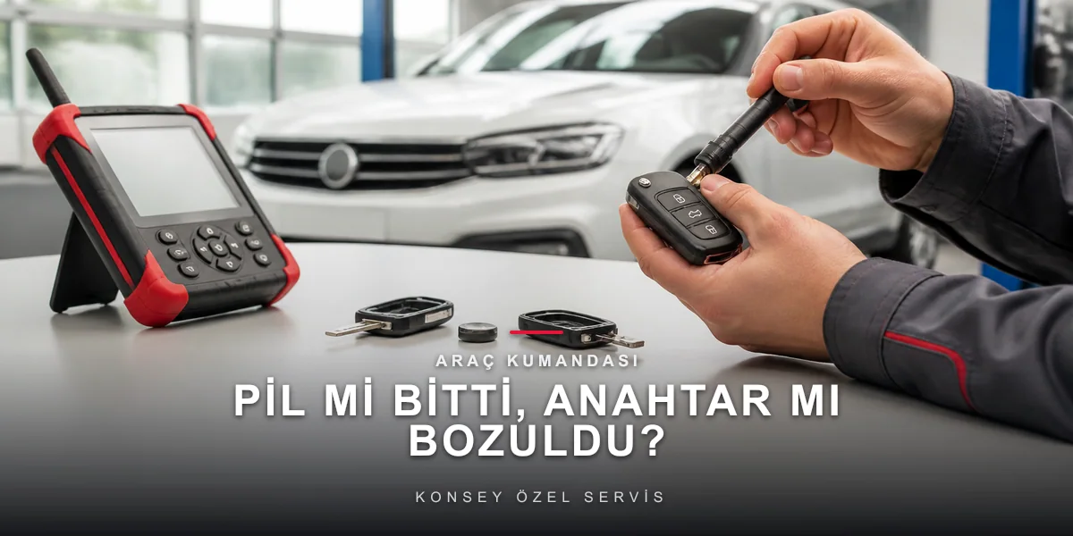 Araç Kumandası Çalışmıyor: Pil mi, Arıza mı?
