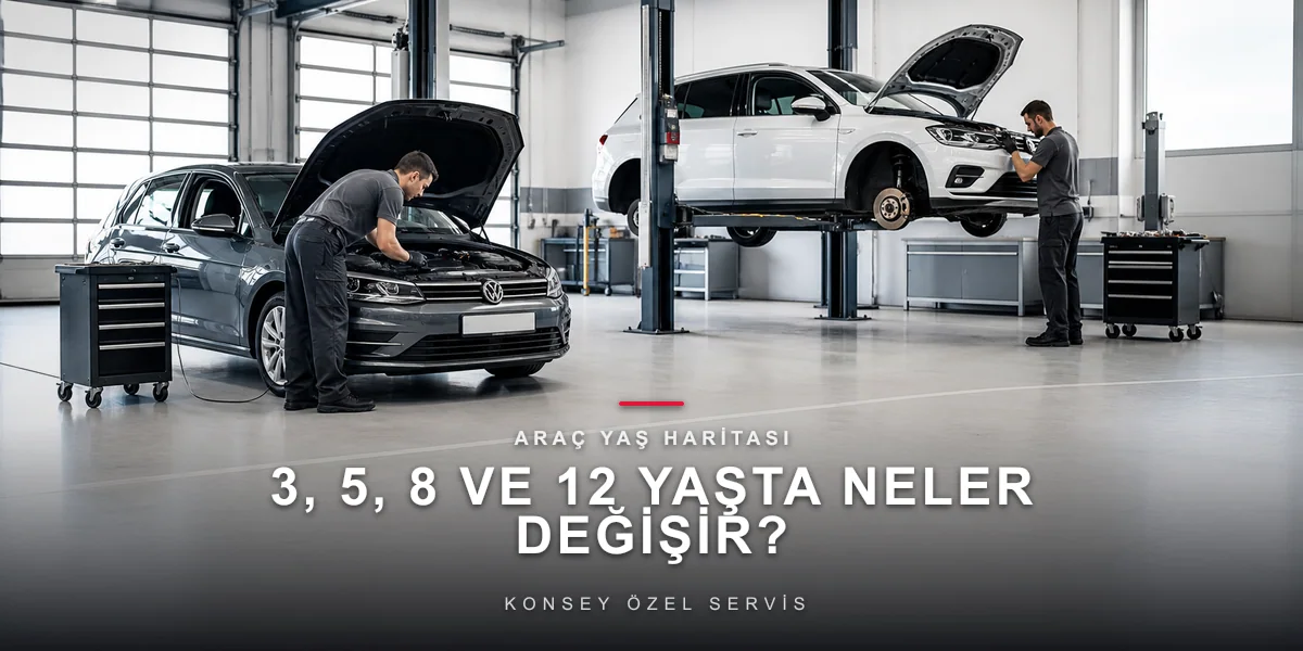 Aracın Yaş Haritası: 3, 5, 8, 12 Yaşında Sizi Ne Bekler?