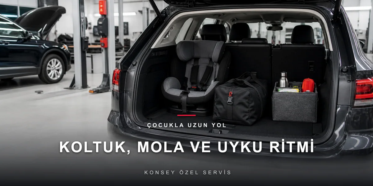 Çocukla Uzun Yol: Koltuk, Mola Ritmi ve Araç İçi Düzen
