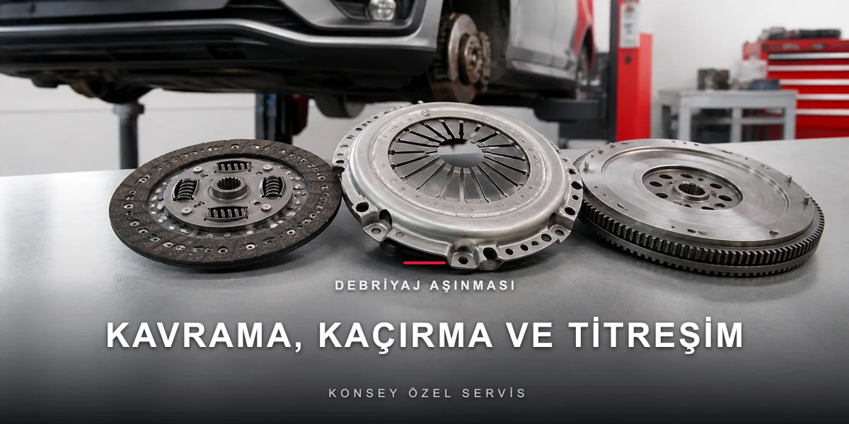 Debriyaj Aşınma Belirtileri: Kaçırma, Titreme, Sert Pedal