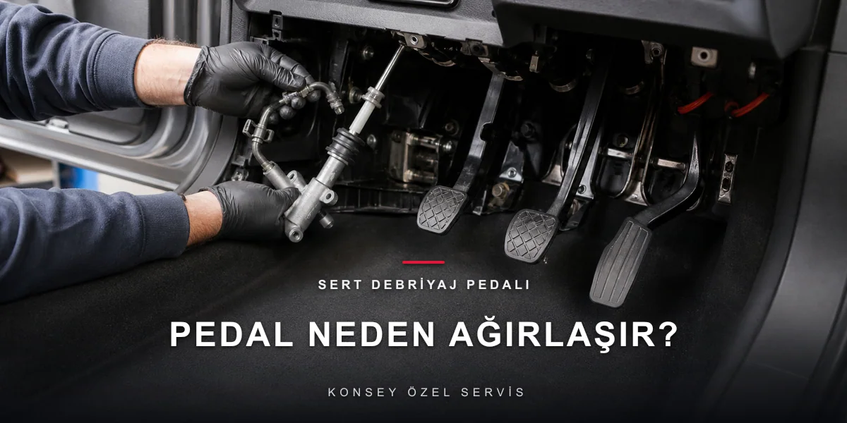 Debriyaj Pedalı Sertleşti: Ağırlaşan Pedalın Nedenleri
