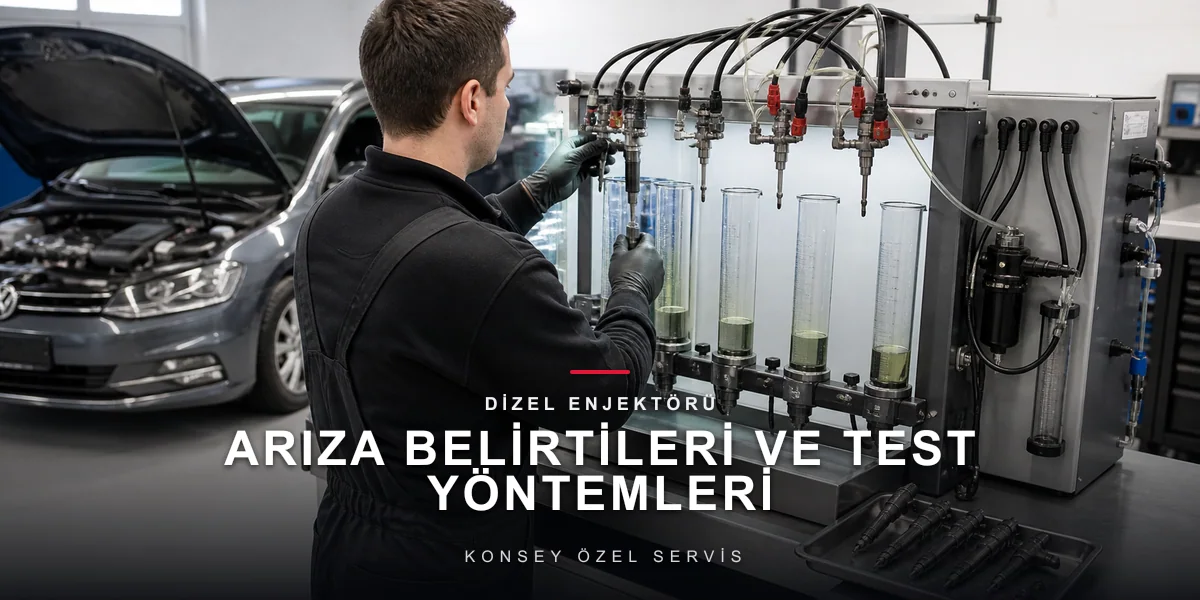 Dizel Enjektör Arızası: Belirtiler ve Backleak Testi