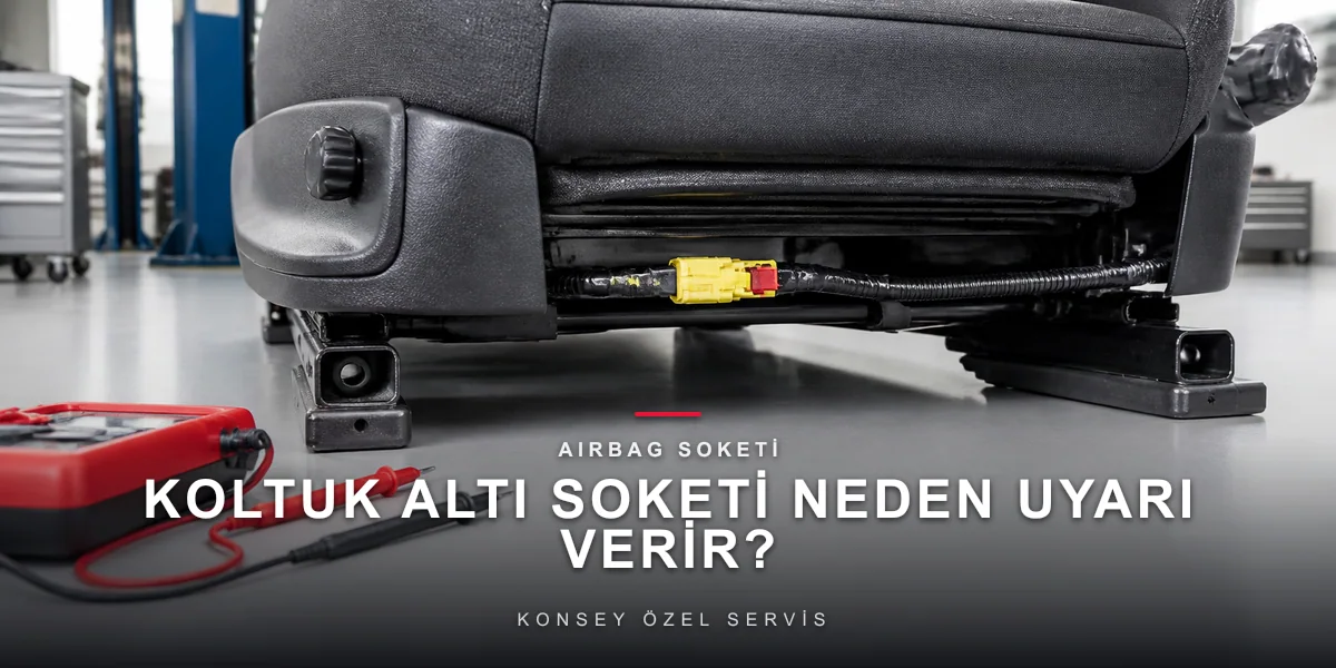 Airbag Işığının Gizli Klasiği: Koltuk Altı Soket Temassızlığı