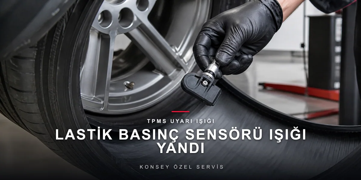Lastik Basınç Sensörü (TPMS) Işığı Yandı: Ne Yapmalı?