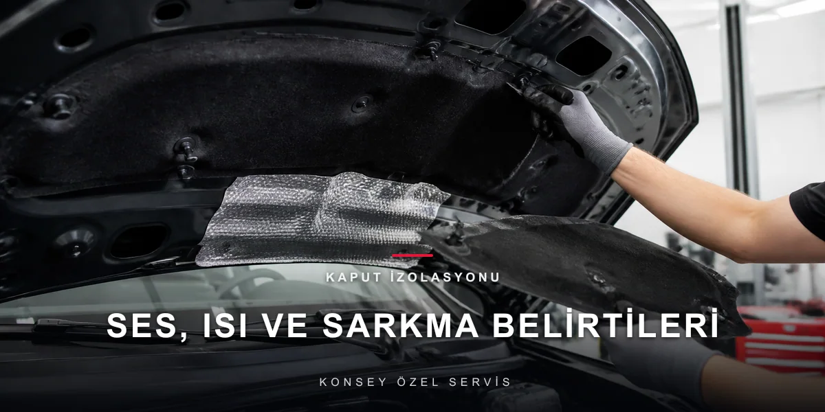 Kaput İzolatörü Neden Önemli? Ses, Isı ve Sarkma