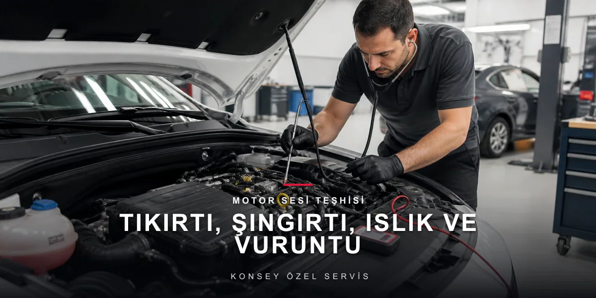 Motor Sesleri Rehberi: Tıkırtı, Şıngırtı, Islık, Vuruntu