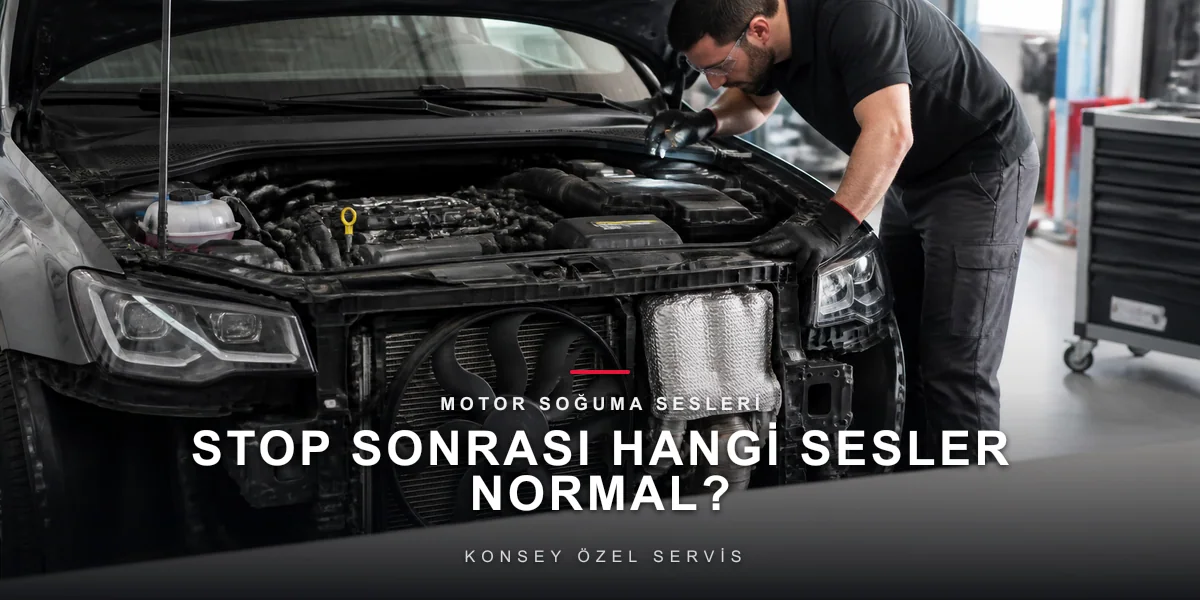 Motor Kapandıktan Sonra Gelen Sesler: Hangisi Normal?